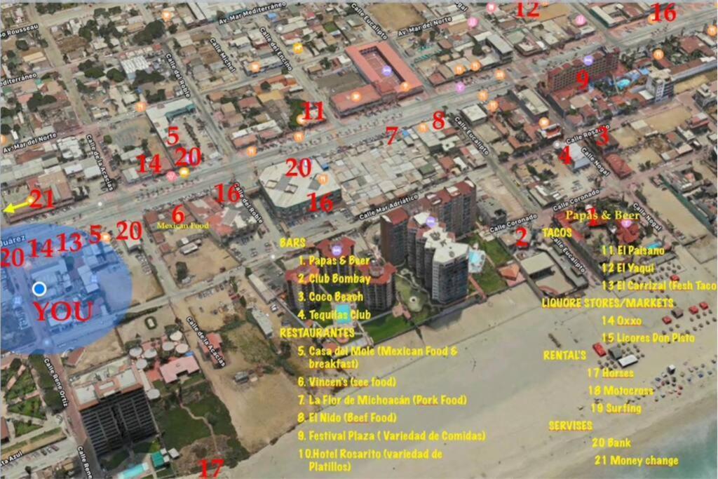 Lovely 1 Downtown Studio Rosarito Zewnętrze zdjęcie